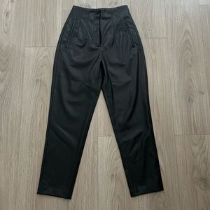 Zara leather pants